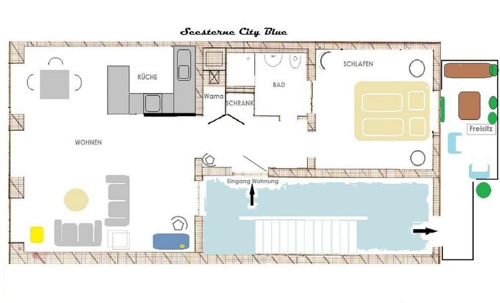 Seesterne City Apartment Constanţa Exterior foto